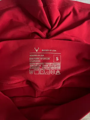 Bucked Up workout shorts Red thumbnail 3