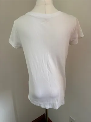 Oh Baby by Motherhood White Short Sleeve Crew Tee thumbnail 4