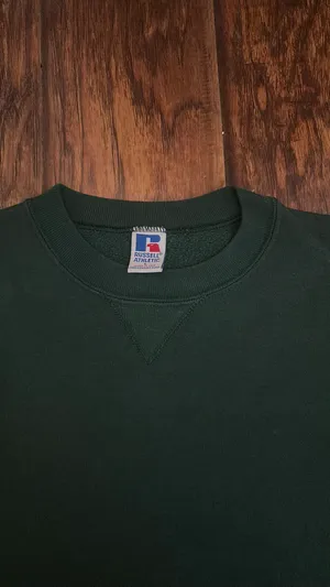 Green crewneck thumbnail 2