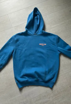 White Fox Boutique Hoodie Blue thumbnail 1