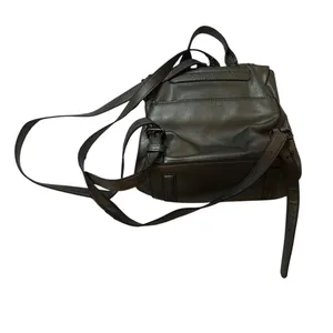 Vintage Gxn-metal Grey DKNY Tilly leather backpack with adjustable straps thumbnail 5