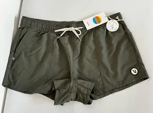 Vuori Sunwashed Short Oregano Size Large Elastic Waist Performance Loungewear thumbnail 1