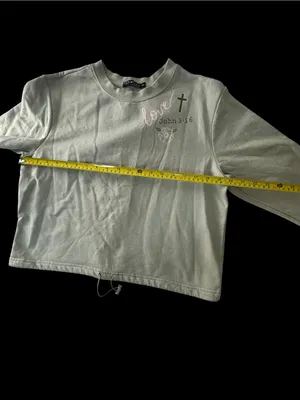 Women’s Fifth sun Long-Sleeve Graphic Top - Light Sage Green m thumbnail 7
