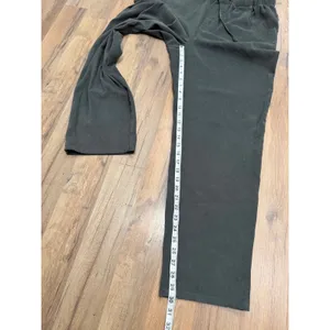 Blassport Stretch Pull On Pants Women's 12 Olive Green Drawstring Straight Leg thumbnail 7