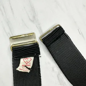 Vintage Goodheart Gold Tone Chain Stretch Cinch Belt Small/Medium ✨ thumbnail 7