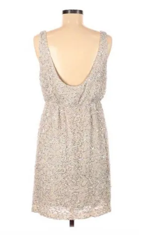 Miss Me Couture Cream Sequin Dress thumbnail 3