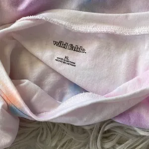 Wild Fable Handmade tie dye crop tee thumbnail 4