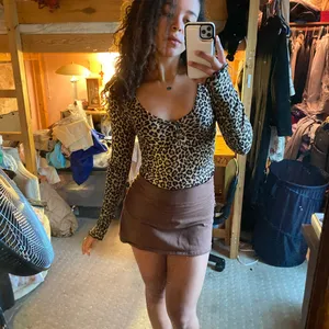 Forever 21 Cheetah Print Long Sleeve Top thumbnail 2