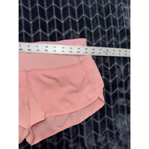 Lululemon Women's Run Time Shorts Athletic Liner Pink Size 6 thumbnail 6