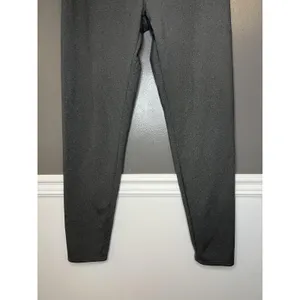 Fleece Lined Leggings Womens 2XL Gray High Rise Stretch Ankle Pants Owl Cozy thumbnail 3