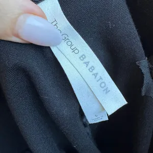 Aritzia The Group Babaton Pants Womens Large Black Jogger Pull On Ankle Ponte thumbnail 7