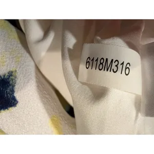 Katherine Kelly‎ Kennedy Dress 6 Yellow Floral Halter Sheath Seaside Breeze NWT thumbnail 10