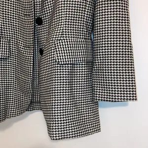 Vintage Alyn Paige houndstooth blazer sz M EVC thumbnail 3