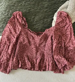 Lulus Blouse Long Sleeve Floral  thumbnail 1