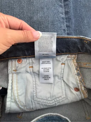 Citizens of Humanity Charlotte Jeans high‎ rise straight button fly new thumbnail 7