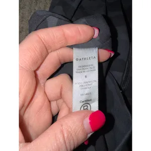 Athleta Salutation Camo Jogger Women‎ Small Black Grey Excellent High Waist thumbnail 6