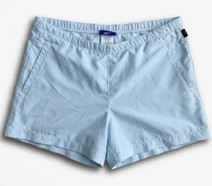 Reebok Womens Athletic Shorts Light Blue Elastic Waist Pockets‎ Size S Running thumbnail 1