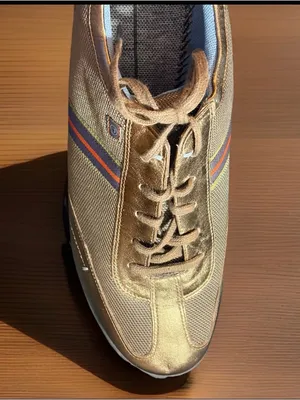 Rockport Gold Metallic Sneakers Women's Size 11 Lace Up Comfort Shoes Casual EUC thumbnail 9