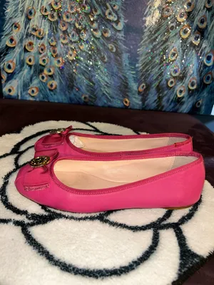 Kate Spade Size 6 Women's Pink Bow Ballet Flats thumbnail 3