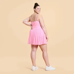 NWT! Popflex Blogilates Viral Taylor Swift Ballerina Active Dress Pink Size 1X thumbnail 2