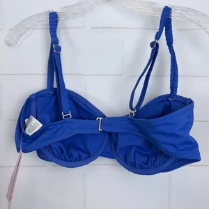 Wild Fable Blue Underwire Bikini Top NWT thumbnail 3