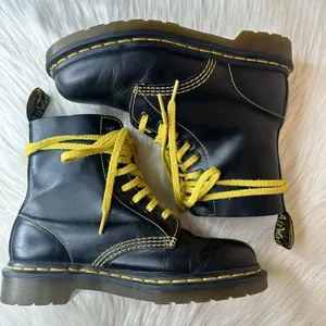 Dr. Martens 1460 Pascal Atlas Leather Lace Up Boots Size 6 thumbnail 9