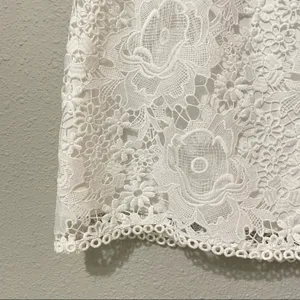 Cupcakes & Cashmere White Lace Cap Sleeve Sheath Dress Mini M Formal Bridal NEW thumbnail 4