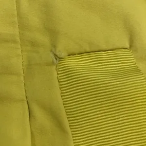 J. Crew pleated A-line side zip skirt chartreuse cotton poplin 6 thumbnail 6