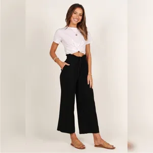 Petal & Pup Black Hawthorne Pants Size 2 thumbnail 5
