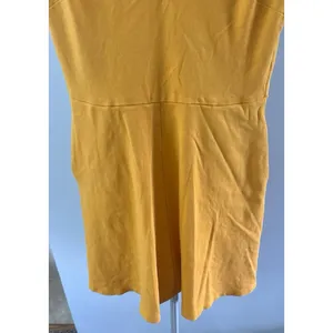 New‎ York & Company Women's Yellow Sleeveless Dress With Pockets Size Small thumbnail 3