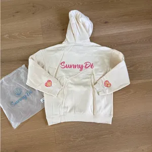 Sunny De Hoodie Solar Kiss Size L Cream Pink thumbnail 4