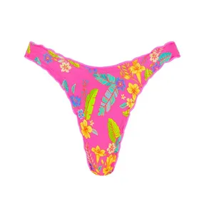 Kulani Kinis Viva Vacation - Lettuce Edge Bralette Bikini Top and Bottom thumbnail 3