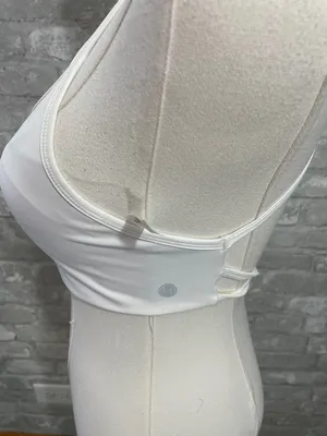 Mooslover White Strappy Sports Bra for Low-Impact Support thumbnail 4