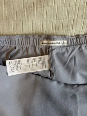 Abercrombie Light Gray Mini Skort thumbnail 5