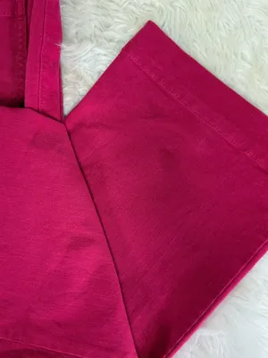 LOFT Palmer Wide Leg Pink Jeans 4 Petite High Rise Stretch Pants thumbnail 6
