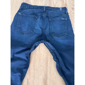 7 For All Mankind High Waist Ankle Skinny Jeans 29 Dark Wash Classic Luxury thumbnail 3