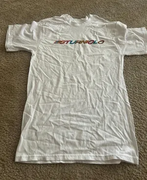 ab8 Junior size large top white shirt T-shirt thumbnail 1