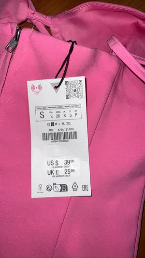 ZARA Top with bows  thumbnail 3