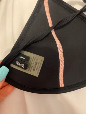 Triangl Pink  Bikini Top thumbnail 3