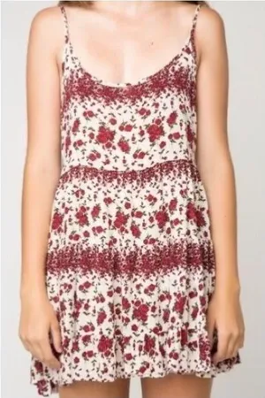 BRANDY MELVILLE‎ Y2K Rose 🥀 Print Mini Dress thumbnail 1