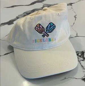 Frasier Sterling Pickleball Embroidered Cream Hat thumbnail 1