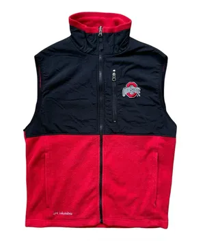 Columbia Sportswear Ohio State Buckeyes Fleece Interchange Vest thumbnail 1