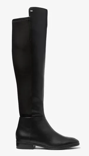 Michael Michael Kors Bromley Over The Knee Riding Boots Women's Black Size 5.5 thumbnail 1