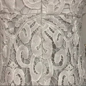 Angel Biba white lace dress. Size large thumbnail 11