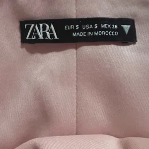 Zara Soft Blush Pink Corset Tube Top Size Small thumbnail 3