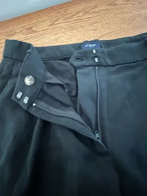 J Crew Straight Leg Pants Black Size 8 thumbnail 8