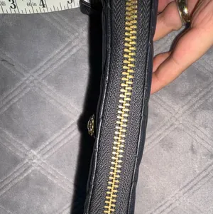 Kurt Geiger black quilted leather zipper wallet black thumbnail 5