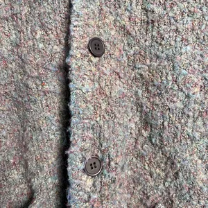 Zara Women’s Blue‎ Wool Blend Cardigan L–XL Soft Cozy Lightweight Button Sweater thumbnail 6