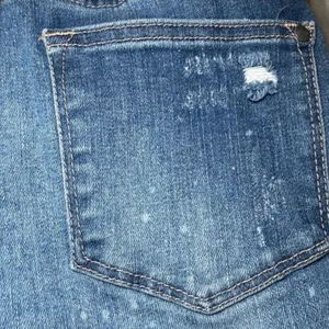 Judy Blue Womens Size 7/28 Skinny Distressed Jeans Bleach Splatter Ripped Denim thumbnail 14