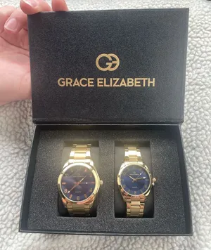 Grace Elizabeth set of his and hers gold watches thumbnail 1